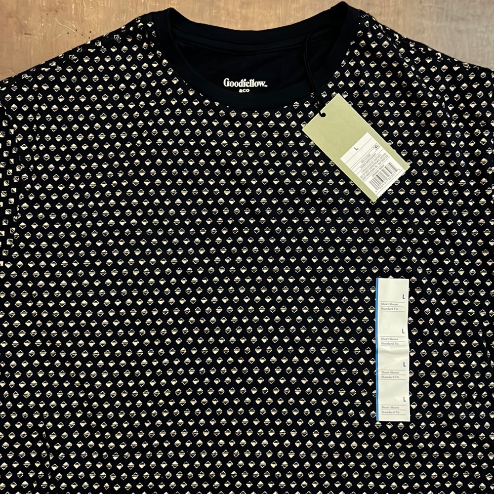NWT Goodfellow & Co men’s short sleeve shirt; standard fit